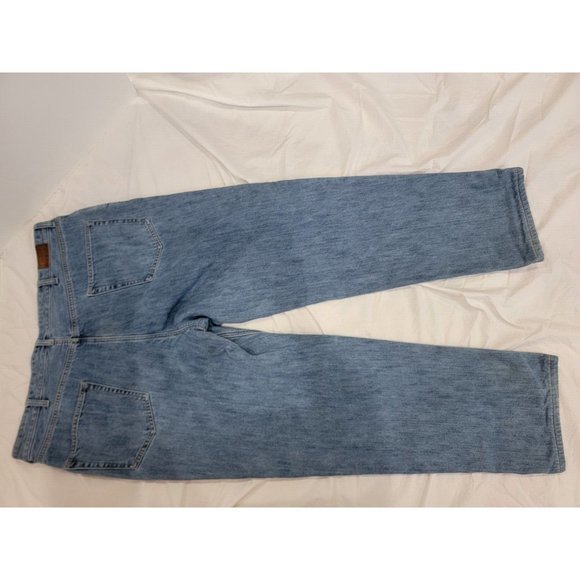 L.L. Bean Size 40 Lined Jeans Insulated Relaxed Fit Slightly Tapered Leg Cotton - Picture 12 of 12